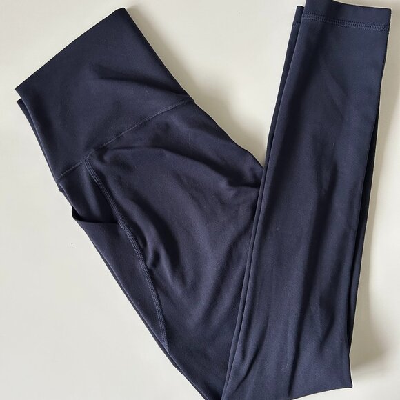 UNIQLO Navy Blue Women's Leggings with Pockets Size Small - Picture 1 of 4